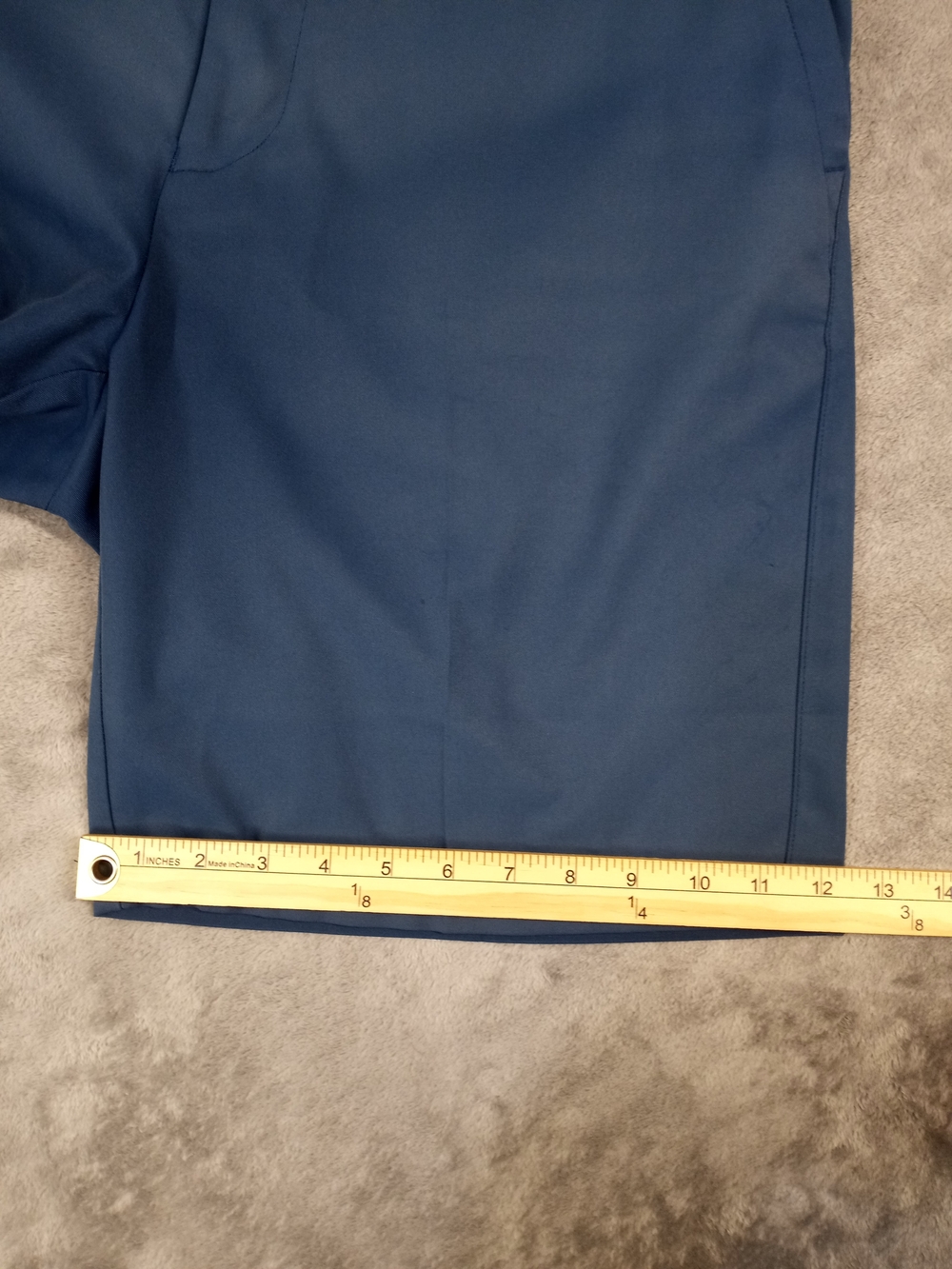 Peter Millar Men's Navy Dress Golf Shorts with Crown Logo Size 35 - Picture 14 of 15